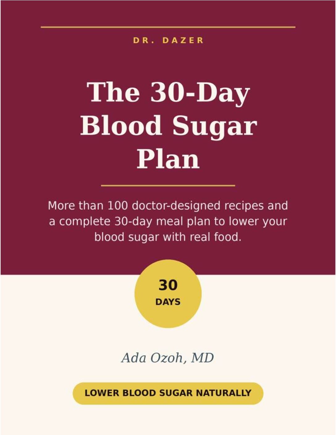 30 Day Blood Sugar Plan - Image 3
