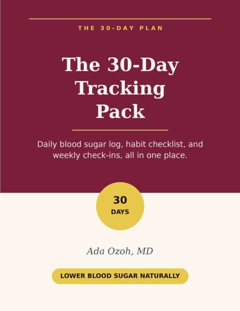 30 Day Blood Sugar Plan