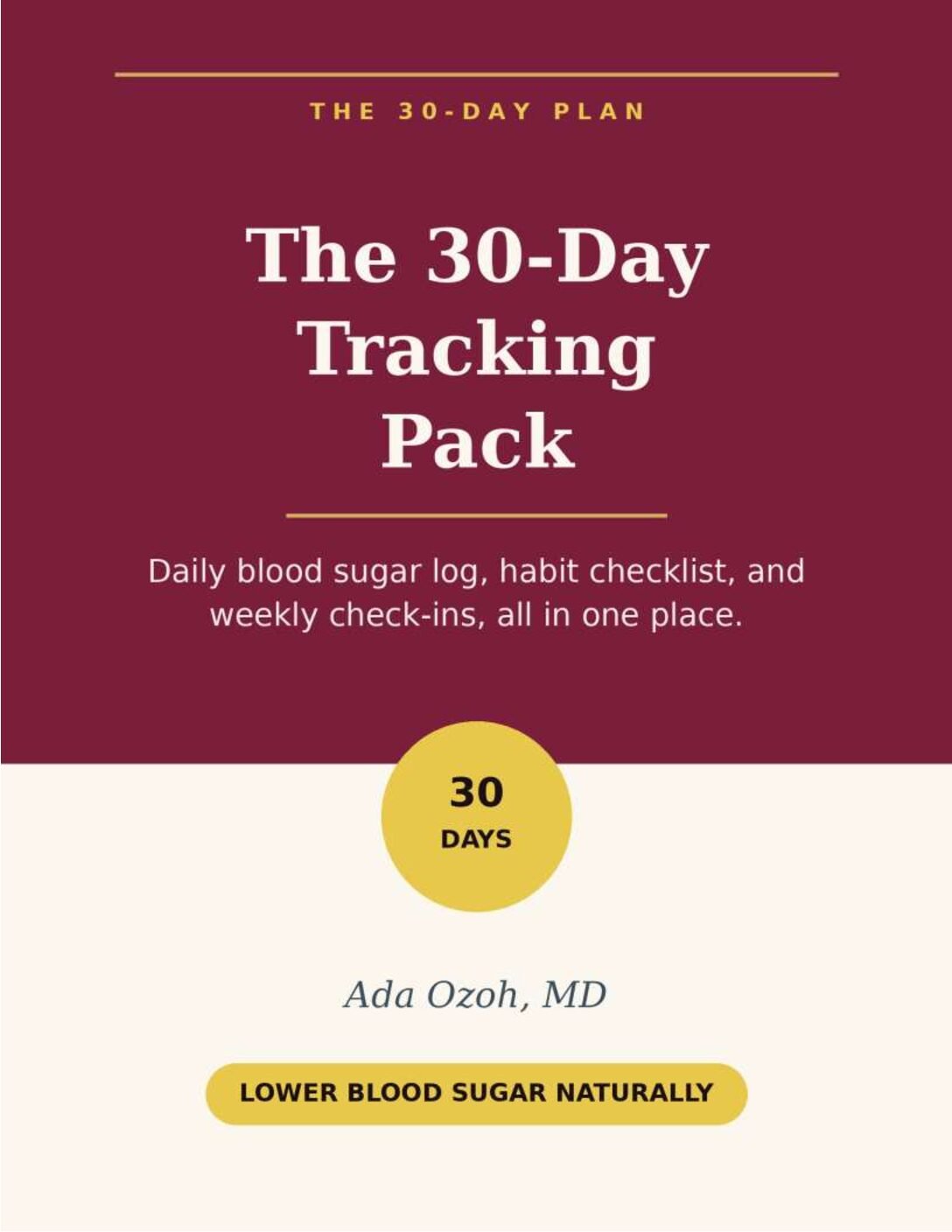 30 Day Blood Sugar Plan - Image 6