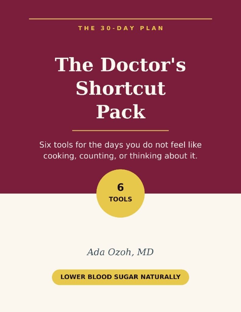 30 Day Blood Sugar Plan